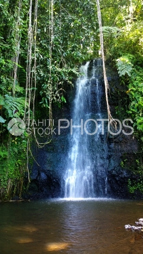 Tahiti, Cascade naturelle