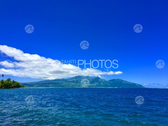 Belle vue sur Tahiti Iti