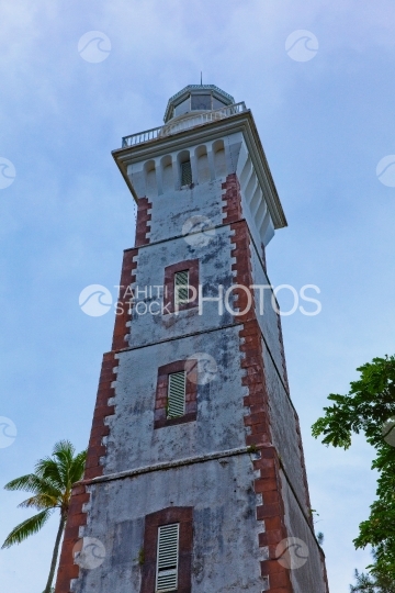 Tahiti, phare de la pointe Vénus