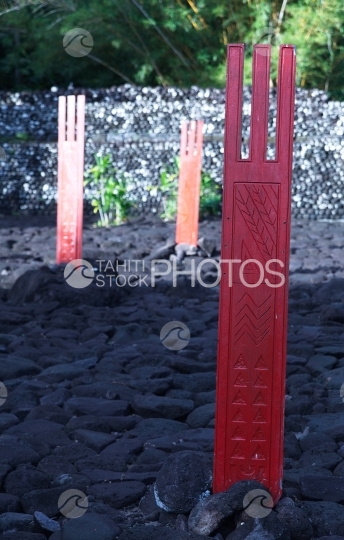 Tahiti, Unu du Marae Arahurahu de Paea