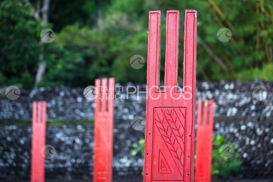 Tahiti, Unu du Marae Arahurahu de Paea