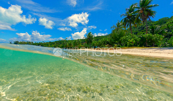 Bora Bora, lagon et plage de matira 