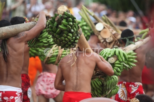 Traditionnal Race bearing fruit, Course Ã  pied des porteurs de fruits