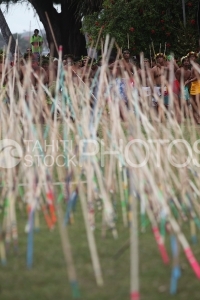 Tahitian and Traditional Spear Contest, Lanceurs de Javelots Traditionnels Polynésiens