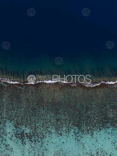Tikehau, Drone atoll polynesie, Polynésie française, Tahiti