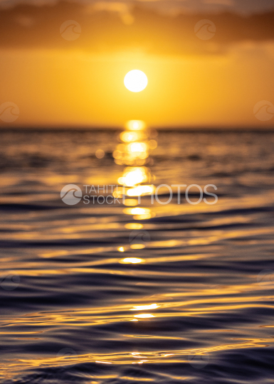 sunset, Atoll polynesie, Polynésie française, Tahiti