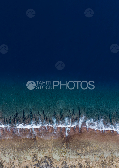 Tetiaroa, Drone atoll, Polynésie française, Tahiti