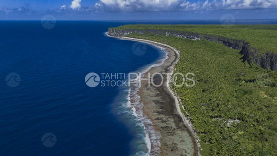 Makatea, Drone atoll polynesie, Polynésie française, Tahiti